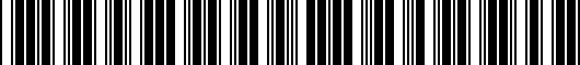 Barcode for 117.1.033.1A