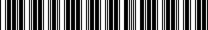 Barcode for 11711541A