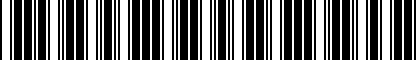 Barcode for 11711771A