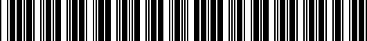 Barcode for 121.2.038.1B