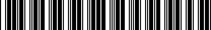 Barcode for 12113312B