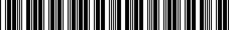 Barcode for 481P3631AW