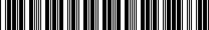 Barcode for 54240601C